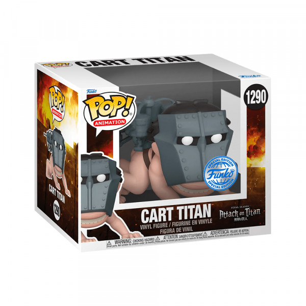 Funko POP! Attack on Titan: Cart Titan 6"